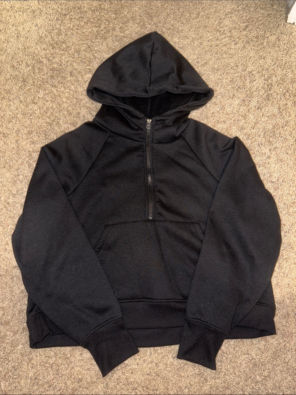 RBX Black Zip-Up Hooded Sweater
